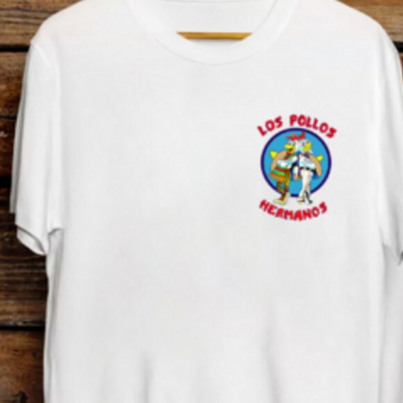 Los Pollos Hermanos 2 sided Unisex T-Shirts 170 - Picture 2 of 6